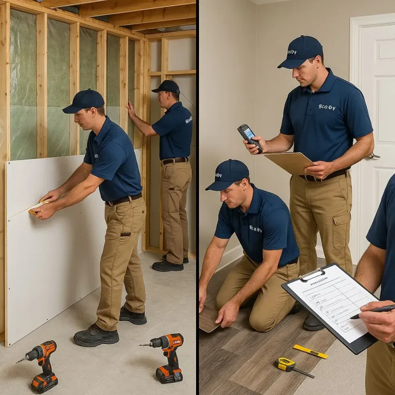 Repairs and Reconstruction process in Sweetwater, TN